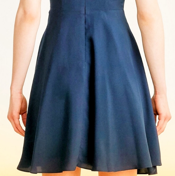 Betsey Johnson Tie-Neck Fit & Flare Dress 6 - Picture 4 of 4